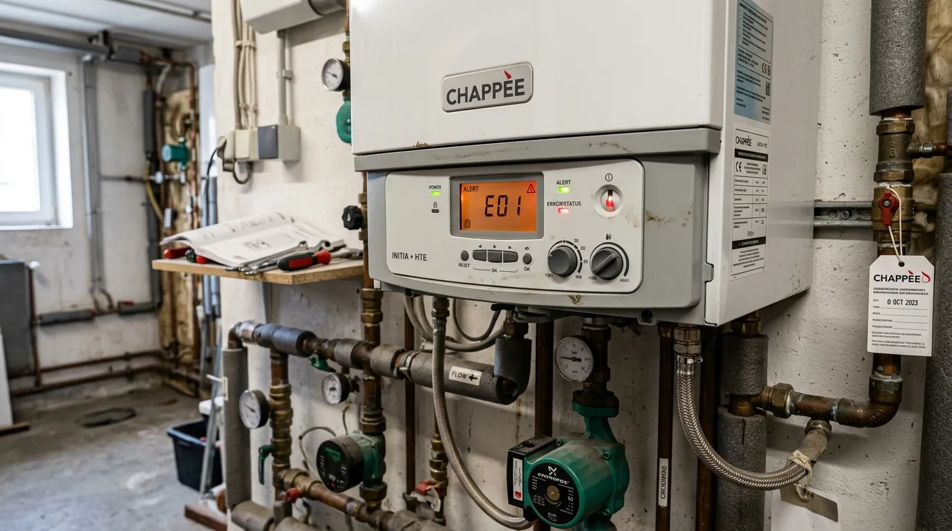 découvrez comment identifier et résoudre rapidement le code erreur e01 sur votre chaudière chappée grâce à nos solutions pratiques et efficaces.