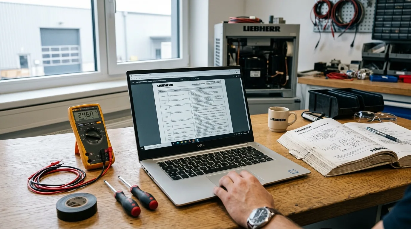 téléchargez gratuitement la liste complète des codes d'erreur liebherr au format pdf, accompagnée de solutions pratiques pour diagnostiquer et réparer facilement vos appareils.