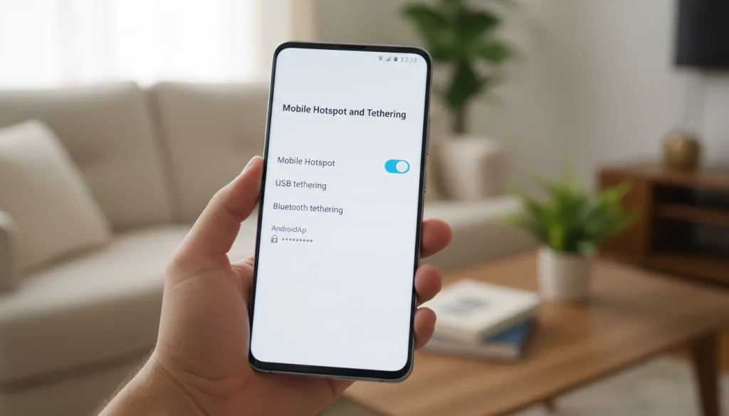 découvrez comment activer facilement le hotspot wi-fi sur votre smartphone samsung pour partager votre connexion internet avec d'autres appareils.