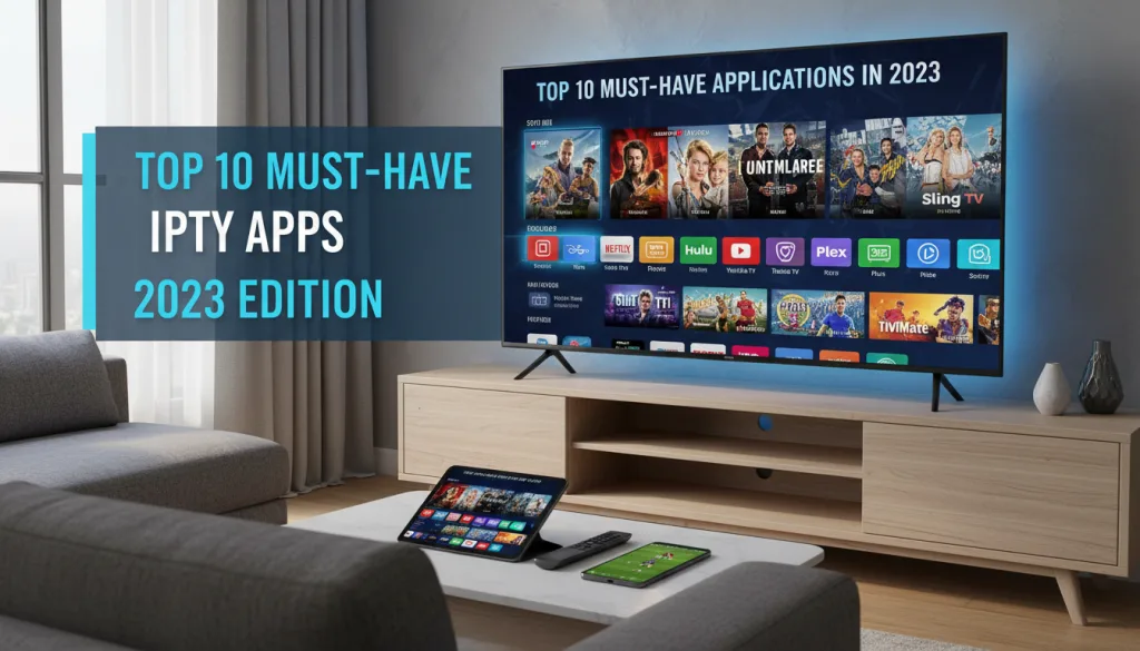 découvrez le top 10 des meilleures applications iptv incontournables en 2023 pour profiter d'une expérience télévisuelle optimale sur tous vos appareils.